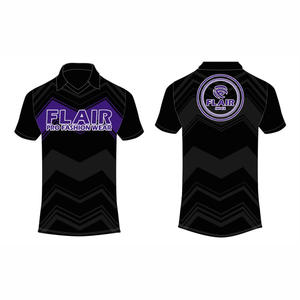 Gran oferta de algodón 100% para hombre, camiseta Polo personalizada de buena calidad, Color sólido, estilo informal, patrón, 180g, tela, peso frontal - Product Image 4