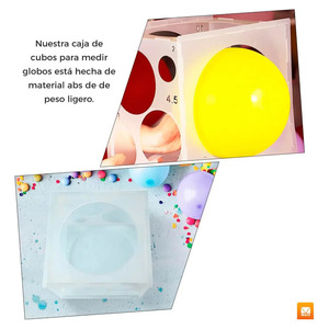 Misuratore Professionale per Fori di Palloncini per Feste - Colori Assortiti - Product Image 6