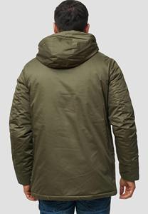 Winter Regular Length Ultra <b>Light</b> Canvas Windproof Breathable Hooded <b>Puffer</b> <b>Jacket</b> with Embroidery Zipper Closure for Unisex - Product Image 6