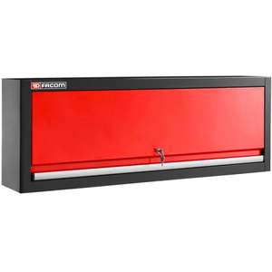 Armario de herramientas doble superior Facom cerrado rojo - Product Image 1
