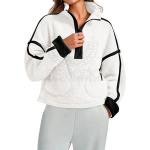 Sudadera de lana Sherpa de moda para mujer, cómoda para uso diario y al aire libre, sudadera de lana Sherpa - Product Image 5