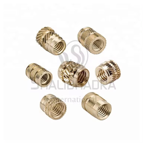 Custom Size Brass Knurled Round <b>Insert</b> Nut M3 <b>Thread</b> Durable Industrial Grade Fastener for Nuts and Fasteners - Product Image 5