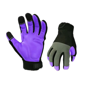 Gants de sécurité anti-vibration résistants aux coupures, de qualité supérieure, pour travaux extérieurs, en polyéthylène durable Keembro - Product Image 1