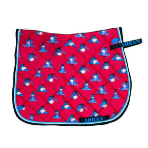 Sous-selles d'équitation haut de gamme personnalisées, tout usage, en polyester imprimé, doublure en polycoton, séchage rapide - Product Image 1