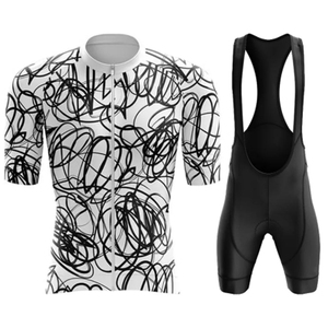 Nuevo estilo OEM Wicking Sportswear bicicleta Jersey traje de secado rápido hombres ciclismo Jersey conjuntos al por mayor ciclismo desgaste conjunto - Product Image 5
