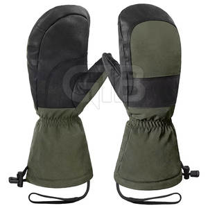 Durable & Breathable Leather Ski <b>Gloves</b> & <b>Mittens</b> Touch Screen Compatible for Outdoor Sports & Sale - Product Image 3