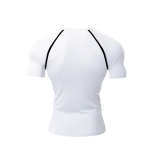 <b>Mens</b> Compression Tee Short Sleeve Slim Fit Sports Training Gym Workout Fitness Running Athletic <b>Base</b> <b>Layer</b> Quick Dry Breathable - Product Image 3