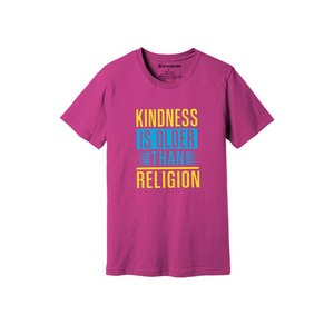 T-shirt 100% coton avec des thèmes de gentillesse Imprimer Style décontracté 12 Options de couleur 160-180 Placement de conception personnalisable GSM lourd - Product Image 5