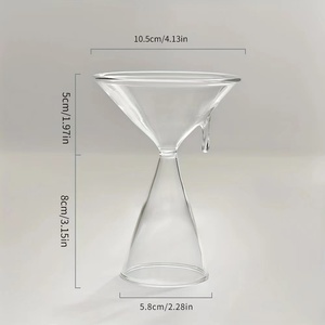 Brûleur d'encens en verre fait main au design minimaliste pour la décoration intérieure et la collection de cendres de la Saint-Valentin - Product Image 3