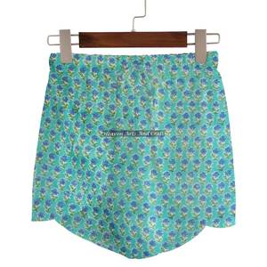 Nuevos Shorts Cruzados de Algodón con Estampado Artesanal Indio para Mujer, Colección de Verano para Descansar en Casa o la Playa - Product Image 6