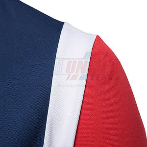 Venta al por mayor 100% algodón hombres para polos bordados personalizados lisos diseños sólidos ODM suministro para compradores a granel - Product Image 3