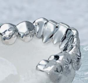 ตะแกรงกันฝุ่นเพชรสีขาวแบบกำหนดเองจี้เงินฮิปฮอปสเตอร์ลิง925ชุบทองและเครื่องลางฟรีตัดดัด - Product Image 3