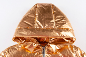 Chaqueta acolchada de burbujas para hombre con contraste personalizado abrigo cálido de invierno con servicio OEM - Product Image 5