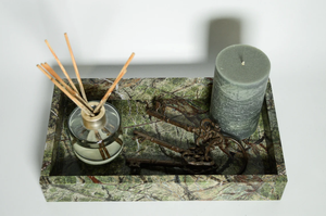 Elegante bandeja de mármol estilo Art Deco, diseño antiguo para queso, fruta, postre, presentación en el hogar y restaurantes - Product Image 2