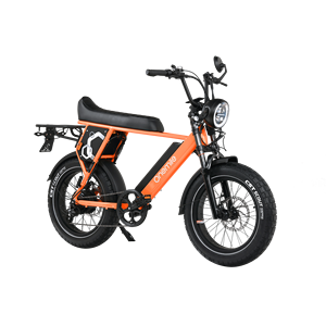 Vélo électrique Onemile Scrambler Pro - Modèles S/V Noir Lune Vert Forêt Gris Glace Orange Pamplemousse - Product Image 6