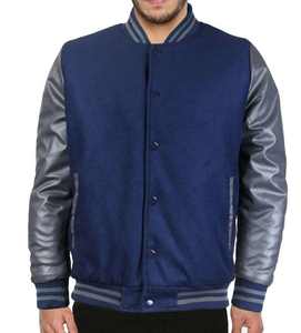 Ropa de abrigo deportiva de alta calidad para hombre, chaqueta de béisbol de uniforme informal para hombre, chaqueta con letras personalizadas de alta calidad - Product Image 1