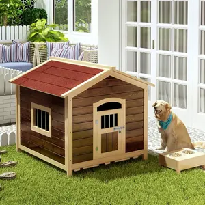 Hot selling product xl size dog houses wooden outdoor large size dog home cage WhatsApp: +84 961005832