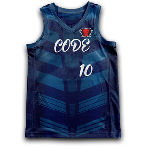 OEM Hombres Reversible Cuello en V Jersey Pantalones Cortos de Secado Rápido Malla de Poliéster Personalizable Conjunto de Uniforme de Baloncesto Desgaste de Baloncesto DE LA XS-XXL - Product Image 2