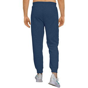High Quality Trendy Men's <b>Slim</b> Fit Fleece <b>Jogger</b> Pants Casual Elastic Waist Mid Closure Custom Colors for Winter - Product Image 2