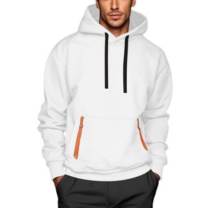<b>Work</b> <b>Hoodies</b> for <b>Men</b> Gym Long Sleeve Fleece Hoodie Soft Casual Pullover Hooded Sweatshirt Plain Hoody Lightweight - Product Image 4
