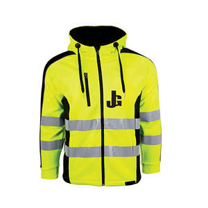 La mejor calidad, alta calidad, chaqueta de seguridad para hombre, poliéster transpirable, tamaño adulto, uniforme de moda de trabajo certificado EN, precio barato - Product Image 3