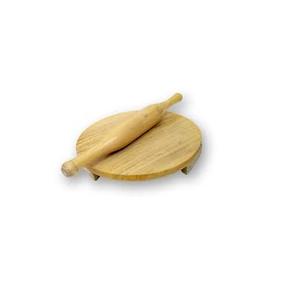 Rouleau à pâtisserie et planche à pâtisserie en bois écologique pour hôtel, maison, cuisine, poli brillant, taille personnalisée, bon prix, planche à chapati en bois - Product Image 4