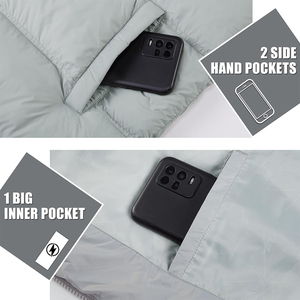 Mens bubble puffer coat thick warm <b>hooded</b> down <b>jacket</b> waterproof windproof insulated <b>padded</b> winter outdoor streetwear - Product Image 5