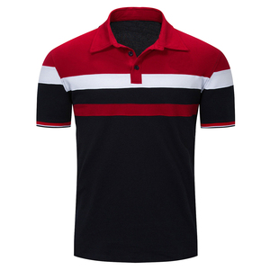 Polo de Manga Corta para Hombre, Estampado Digital, Algodón/Poliéster, Logotipo Personalizado para Adultos, Secado Rápido, Transpirable, Deportivo, Invierno - Product Image 4