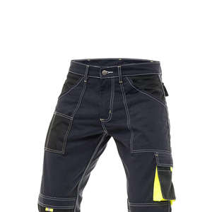 Pantalones de Trabajo Casuales para Hombre, de Lona, Alta Visibilidad, Reflectantes, con Cierre de Cremallera Cordura, Reforzados en las Rodillas, para Construcción - Product Image 5