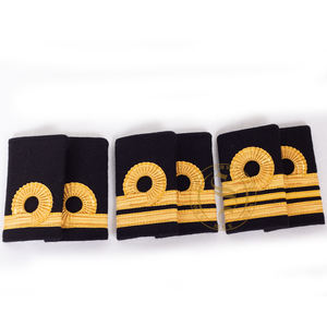 Épaulettes de chemise d'épaule uniforme de pilote sur mesure par SUPER BADGES COMPANY - Product Image 3