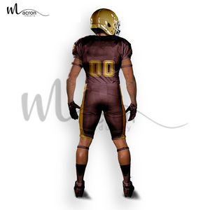Uniforme da Football Americano per Adulti Completamente Personalizzabile con Logo Stampato, Alta Qualità, Vendita all'Ingrosso - Product Image 2