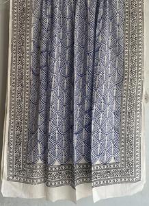 Jaipur bloque de mano impreso 100% bufanda de algodón Jaipur tradicional hecho a mano bufanda transpirable Boho Chic hecho a mano suave bufanda de algodón - Product Image 5