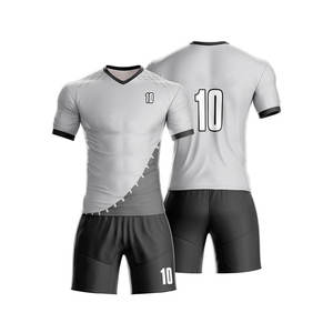 Customizable Breathable Polyester Football Jersey for <b>Kids</b> Youth Men for Team Training and Soccer Wear - Product Image 5