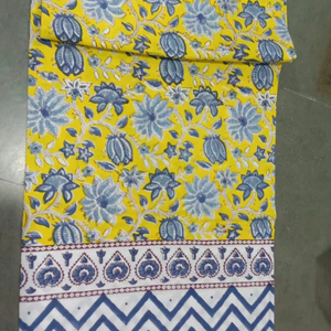 Cotton Tablecloth Hand Block Print Design Woven Technique-for Christmas Events & Hospitality Use <b>Table</b> <b>Cover</b> OEM Custom Printed - Product Image 1