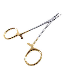 Portaagujas con mango TC con tijeras instrumento quirúrgico Portaagujas reutilizables Mango TC - Product Image 1