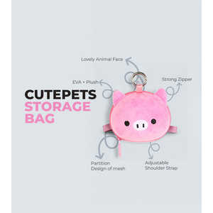 Cutepets 3D Design Waterproof & Durable Storage Bag Cute & Functional Tykle - Product Image 2