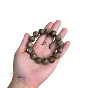 สร้อยข้อมือลูกประคำทำจากไม้อาการ์วูดระดับไฮเอนด์สร้อยข้อมือลูกประคำทำด้วยมือของเวียดนามสำหรับการให้เป็นของขวัญใต้น้ำ - Product Image 6