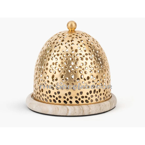 Diseño atractivo Forma personalizada Mabkhar Quemador de incienso Bakhoor de madera y acero inoxidable de la mejor calidad - Product Image 6