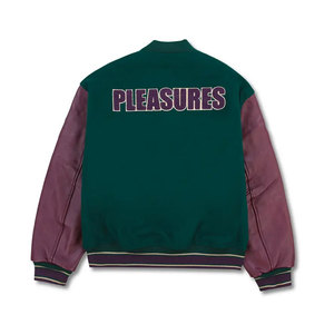 <b>Long</b> Sleeves Lettermen <b>Jacket</b> Light Weight Lettermen <b>Jacket</b> Wool / Leather Sleeves Lettermen <b>Jacket</b> - Product Image 3