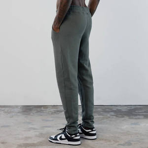 Pantalones de chándal ajustados de entrenamiento con cordón de cintura elástica esencial personalizados para hombre - Product Image 4