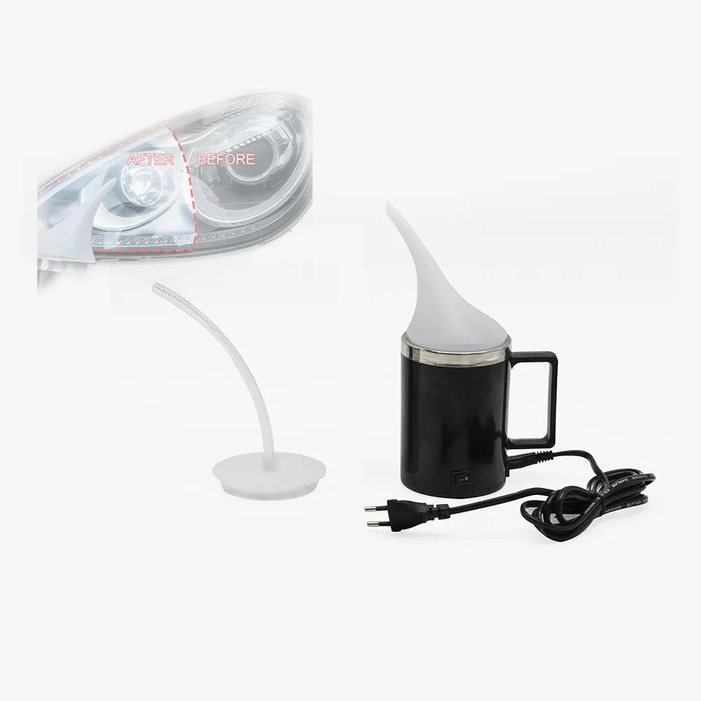 Car Headlight Lens Lamp Polish Repair Atomizing Cup Set DIY Headlight Restoration Kit Cleaning Polishing Kit