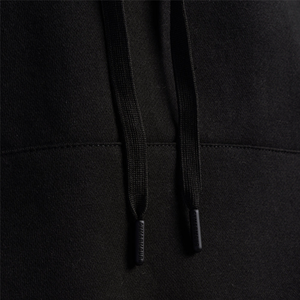 Sweat-shirt à capuche oversize en molleton de coton pour femme, avec logo personnalisé, lourd, avec poches, style streetwear pour l'hiver - Product Image 5