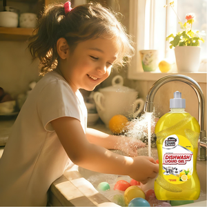 Líquido lavavajillas de grado profesional Las mejores enzimas de limpieza Característica desechable Producto de categoría premium - Product Image 6