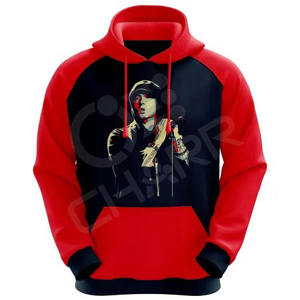 100% coton de haute qualité personnalisé hommes surdimensionnés hiver sweats à capuche mode de rue solide polaire brodé sweats à capuche en vente - Product Image 5