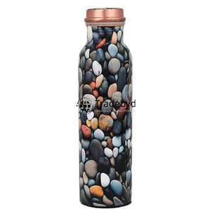 Bouteille légère en cuivre avec valeur traditionnelle et large design de confort par Tradebyd - Product Image 2