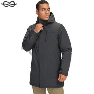 เสื้อโค้ทกันลมและฉนวนกันความร้อนสำหรับผู้ชายเสื้อแจ็คเก็ตขนเป็ดแบบลำลองสำหรับฤดูหนาว - Product Image 4