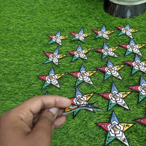 Parche Bordado de la Orden de la Estrella del Este (OES), Colorido - Product Image 5