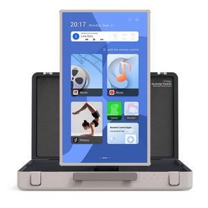 Portable <b>TV</b> Case with Entertainment System <b>Speakers</b> Battery Display Feature - Product Image 1