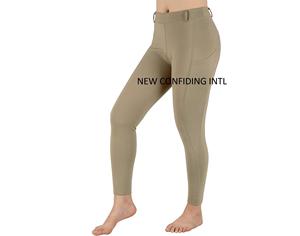 Better Quality High Waist <b>With</b> <b>Phone</b> <b>Pockets</b> Custom Fashionable Ladies Equestrian <b>Leggings</b> Breathable Horse <b>Riding</b> Tights - Product Image 6