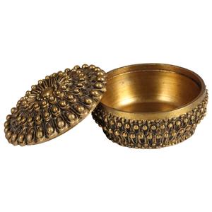 Best Handmade Brass Jewellery <b>Box</b> <b>Vintage</b> Style with Lock and Key Ideal for Wedding and Bridal Gifts Available at Bulk Quantity - Product Image 2
